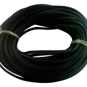 Borracha Baguete Pra Vidro Vedação 8mm Gua039 25 Metros
