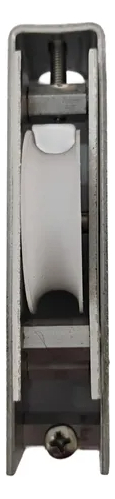 Roldana Simples Côncava Porta Correr Suprema 100kg 2 Pçs - Imagem 4