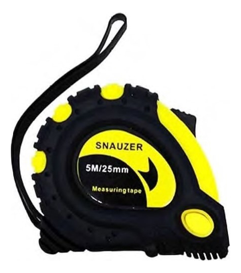 Trena 5 Metros 25mm Emborrachada Com Trava Snauzer