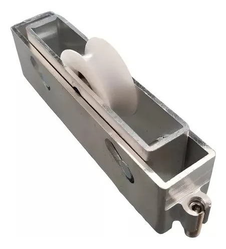 Roldana Simples Côncava Porta Correr Suprema 100kg 2 Pçs - Imagem 2